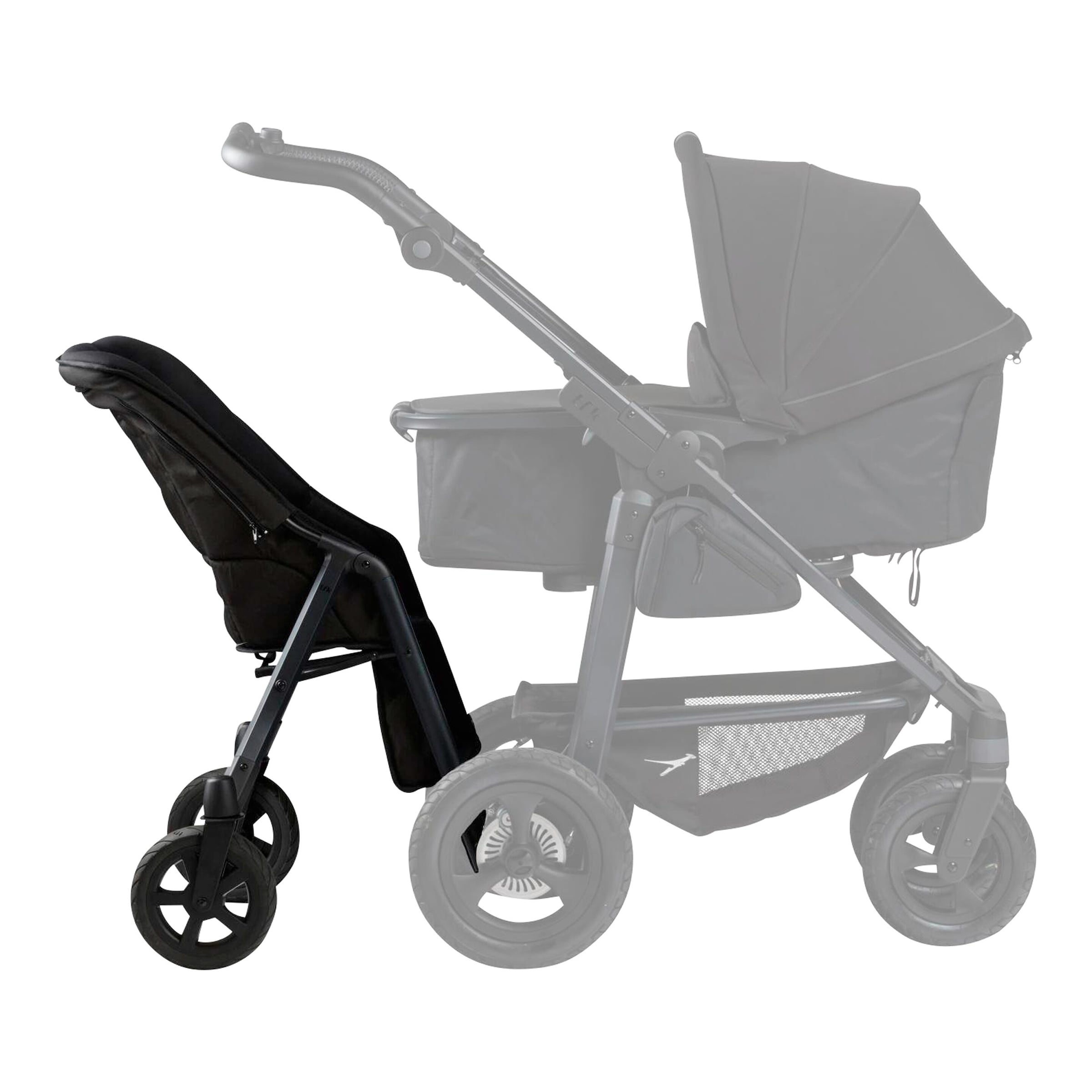 13% Rabatt! Tfk Zweisitz shuttle für mono 3, mono 4 schwarz online kaufen