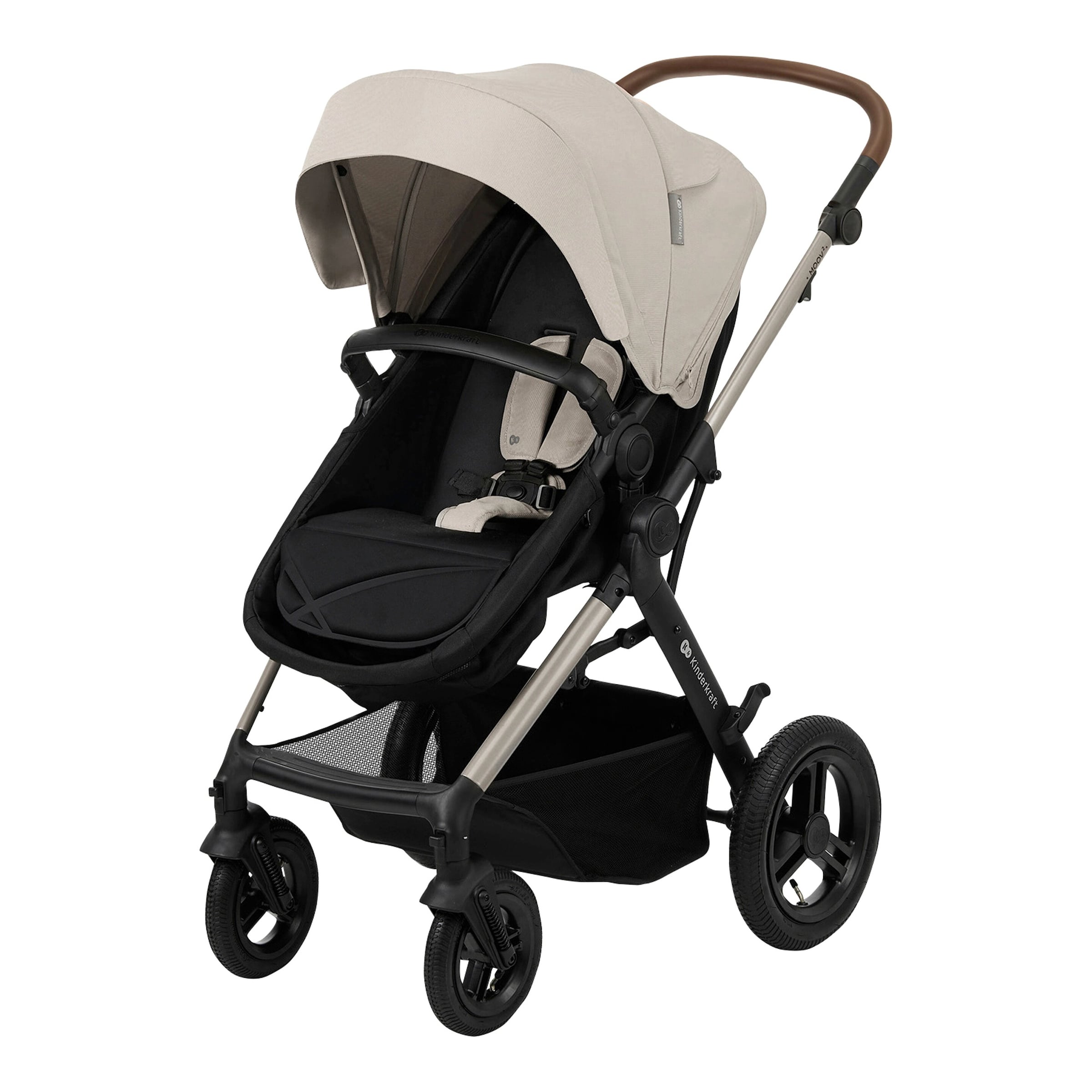 35% Rabatt! Kinderkraft Kombikinderwagen MOOV 2 Air Trio-Set inkl. Babyschale MINK PRO grau Unkategorisiert online kaufen
