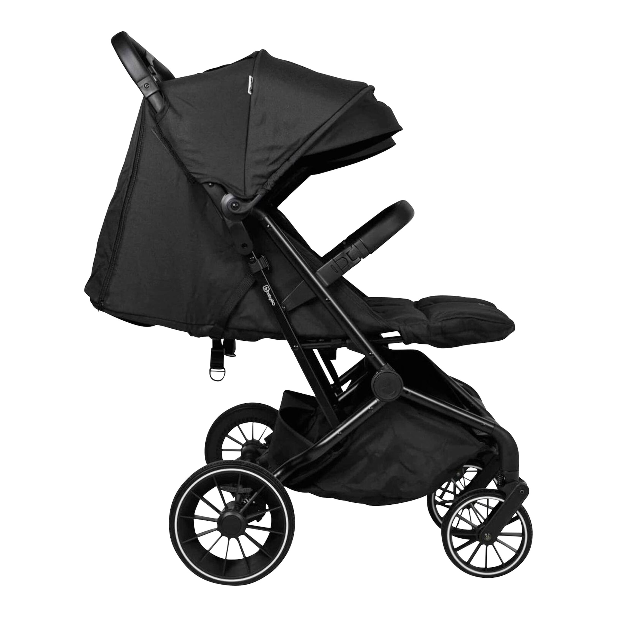 36% Rabatt! Babygo Kinderwagen Zwillingswagen GO Twice schwarz online kaufen