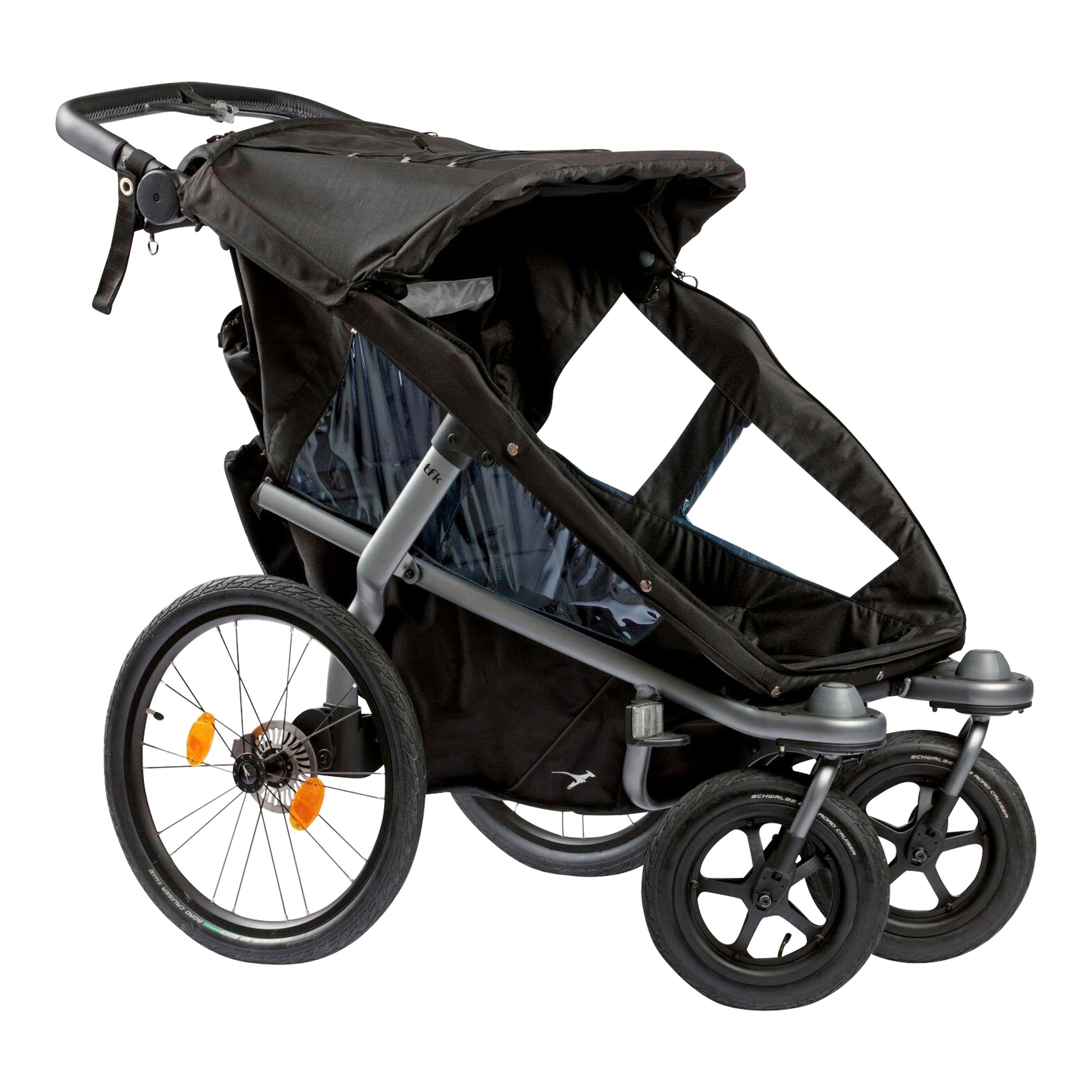 52% Rabatt! Tfk Fahrradanhänger Velo inkl. Deichsel schwarz online kaufen