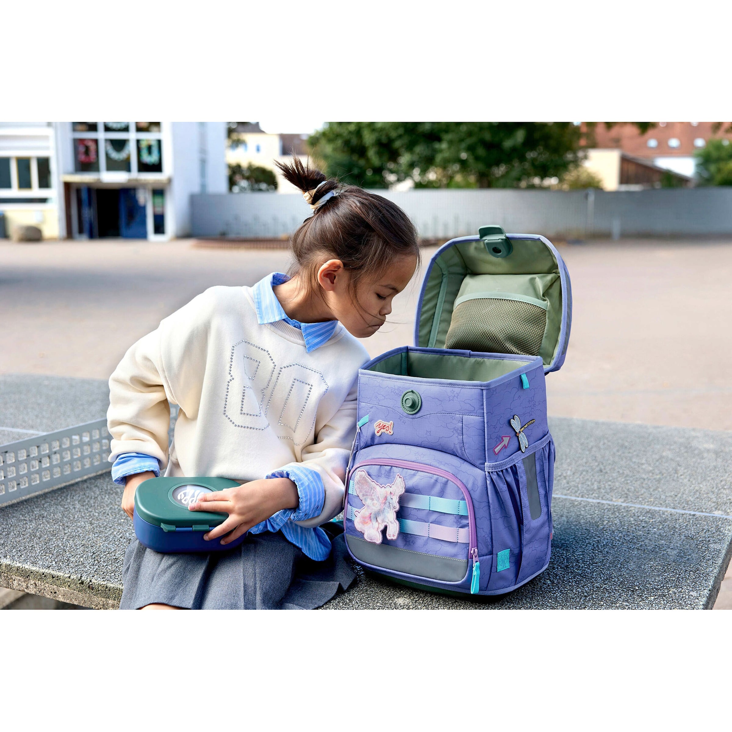 58% Rabatt! Lässig Schulranzen-Set Light Unique 6-tlg. online kaufen