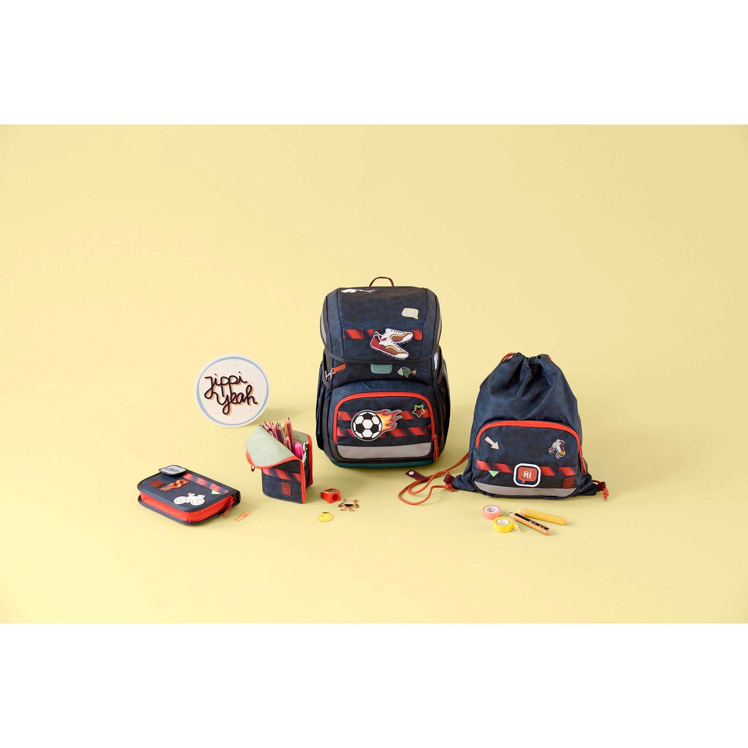 58% Rabatt! Lässig Schulranzen-Set Light Unique 6-tlg. online kaufen