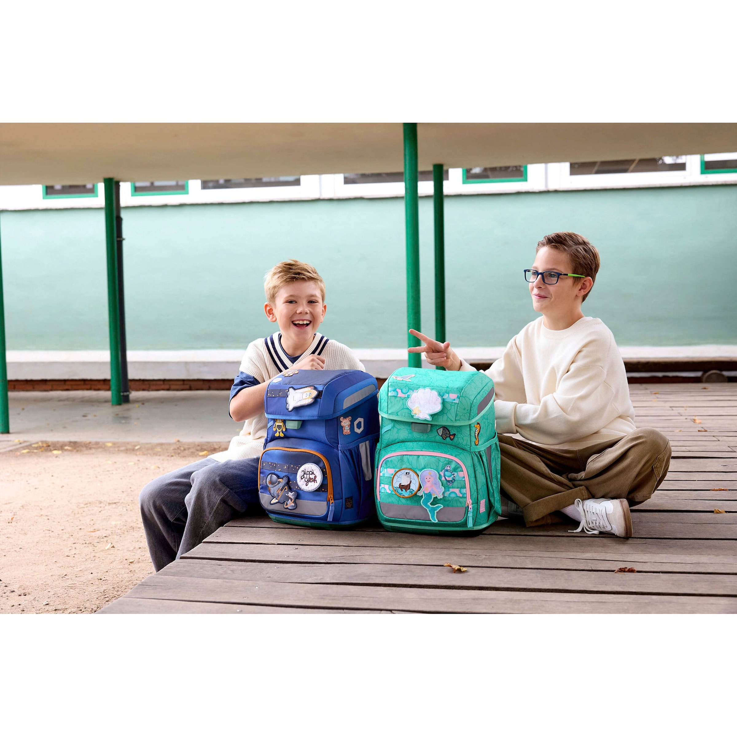 58% Rabatt! Lässig Schulranzen-Set Light Unique 6-tlg. online kaufen