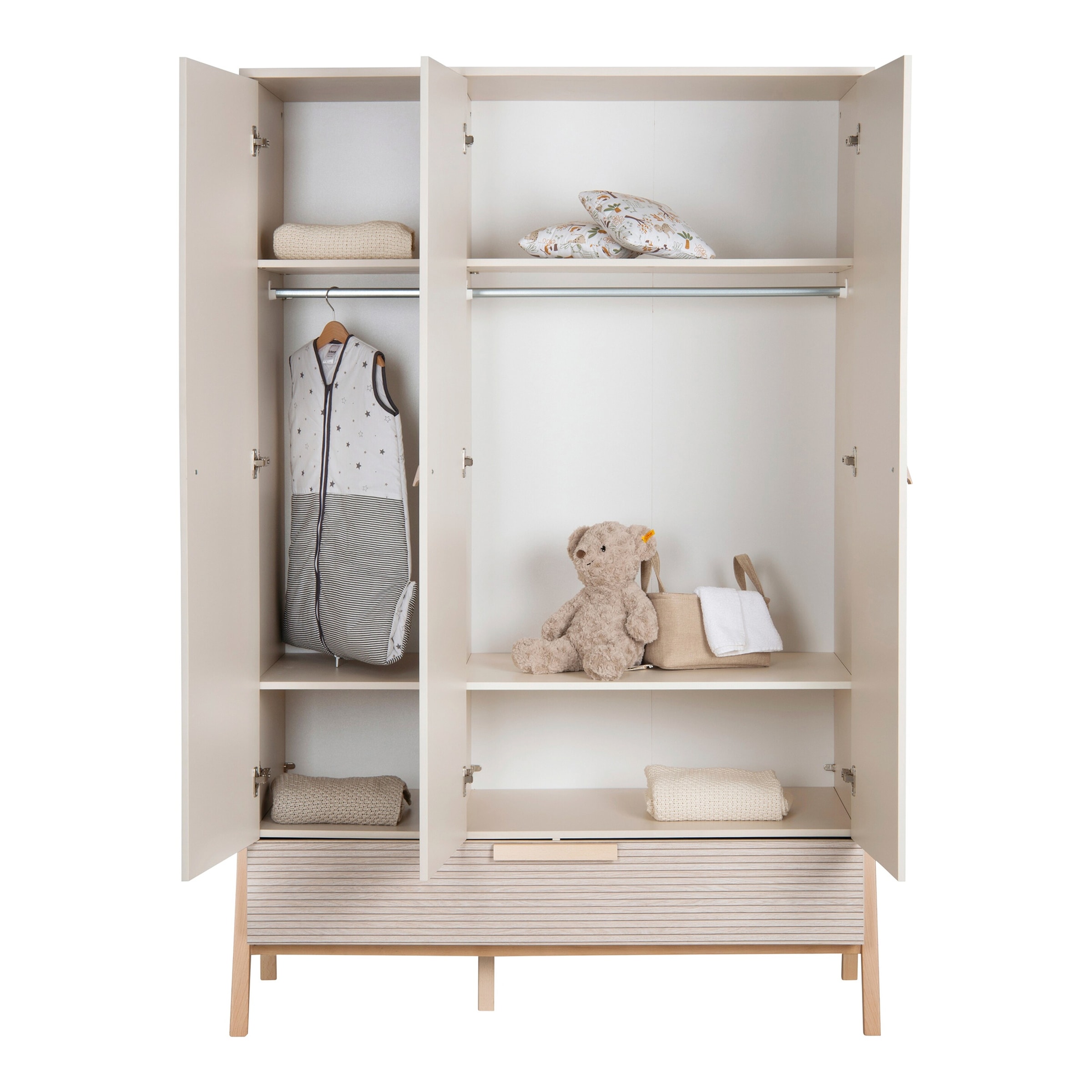 89% Rabatt! Schardt Kleiderschrank Happy 3-türig online kaufen