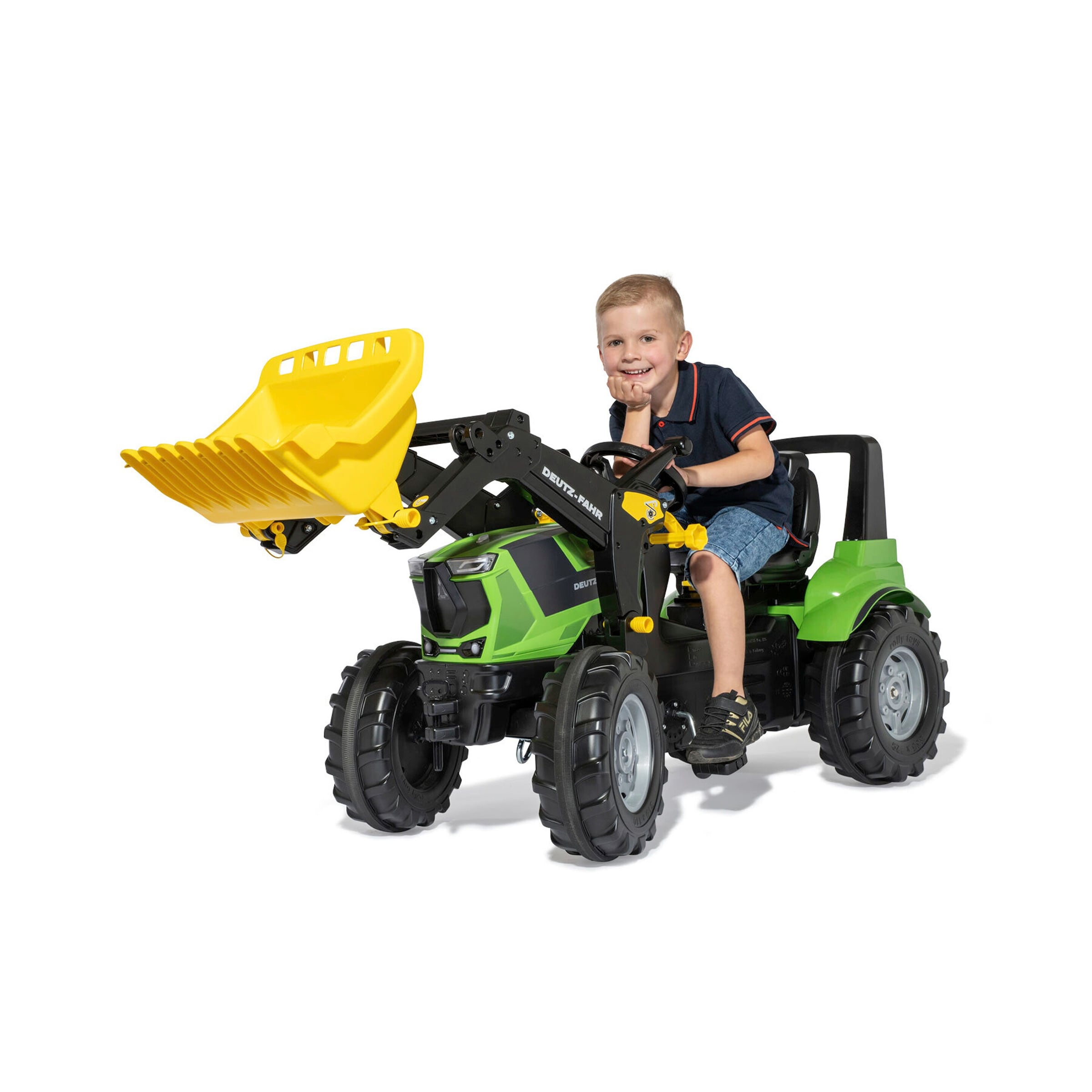 97% Rabatt! Rolly Toys® Trettraktor rollyFarmtrac Premium Deutz-Fahr 8280 mit Frontlader online kaufen