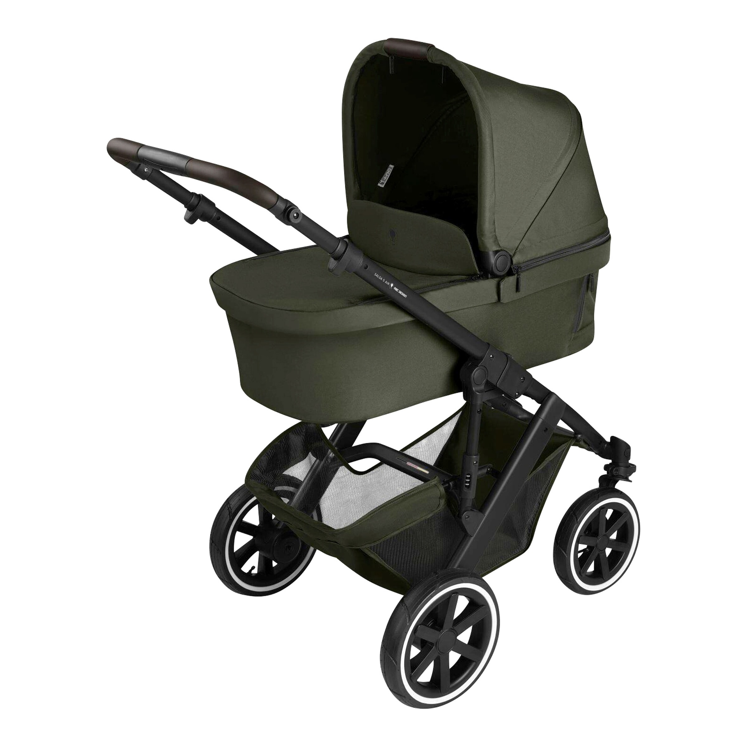 Abc Design Kombikinderwagen Salsa 5 Air inkl. Wickeltasche, Moskitonetz und Regenschutz gruen online kaufen