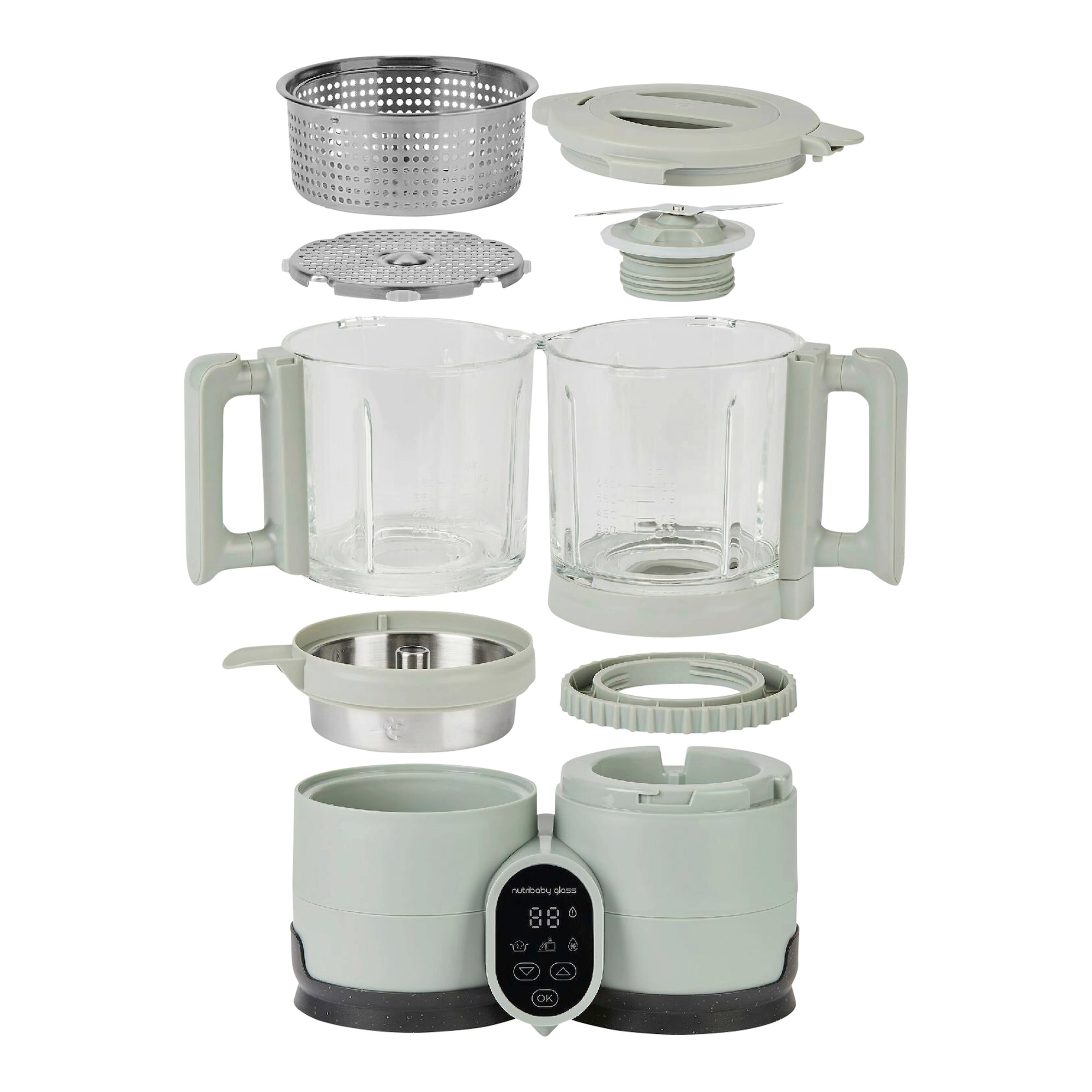 Babymoov Babynahrungszubereiter und Sterilisator Nutribaby Glass online kaufen