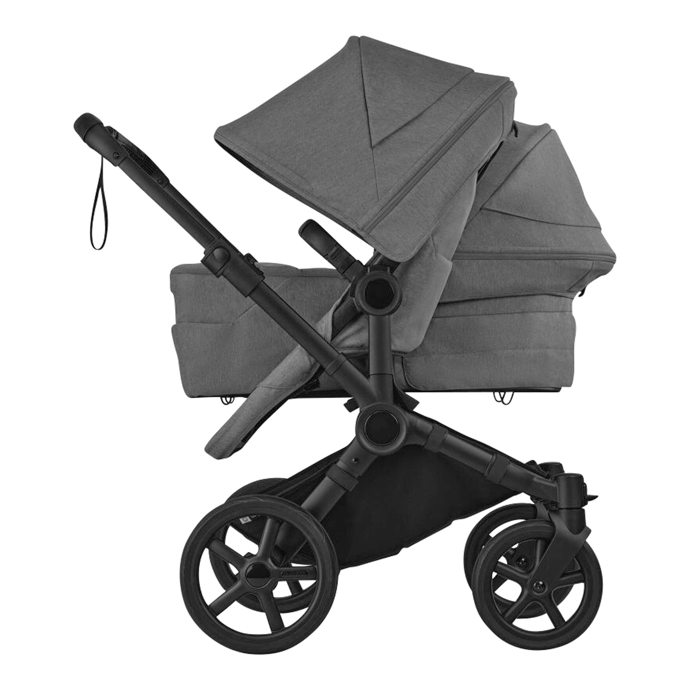 Bugaboo Donkey 6 Kinderwagen Geschwisterwagen Duo grau online kaufen