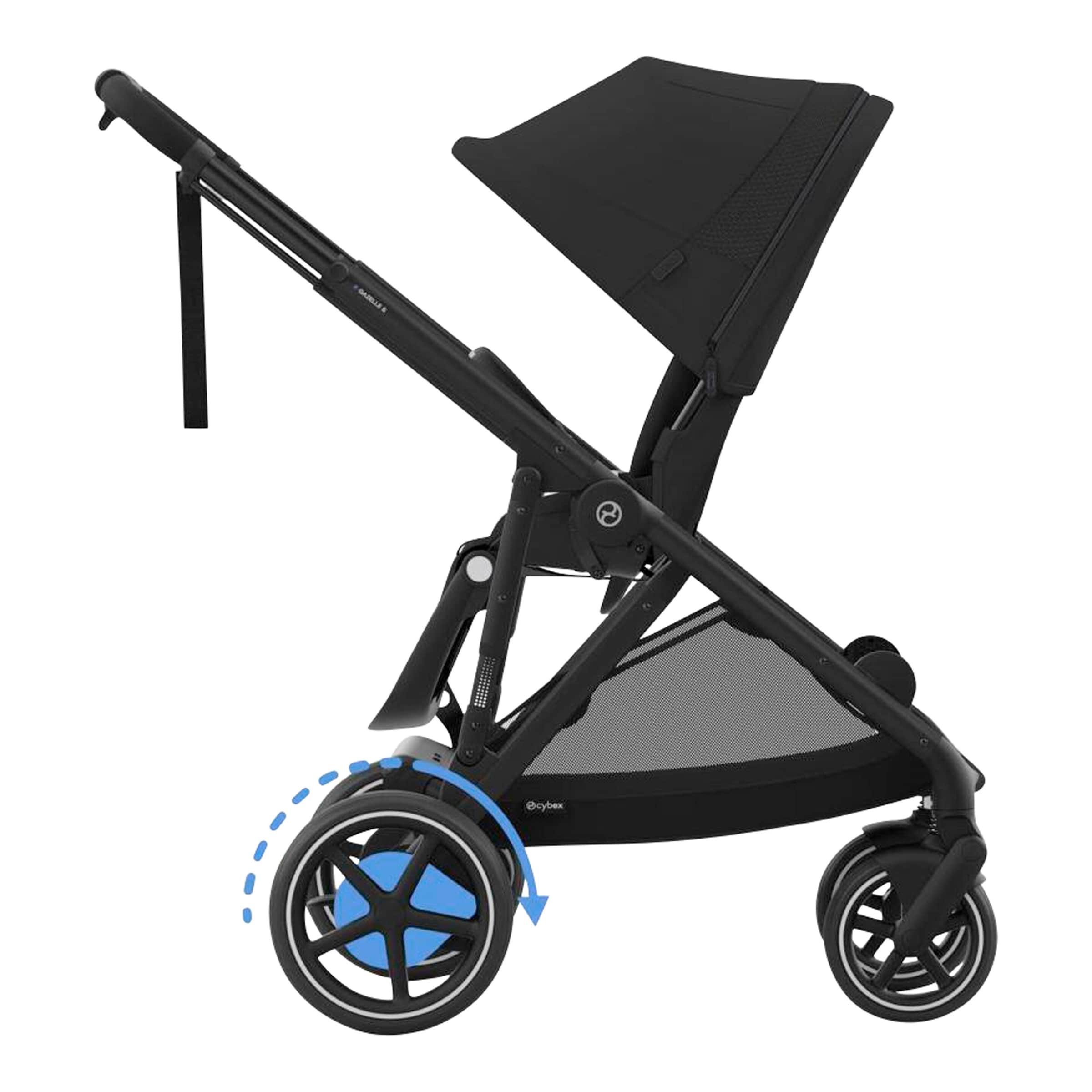 Cybex Gold Kinderwagen e-Gazelle schwarz online kaufen