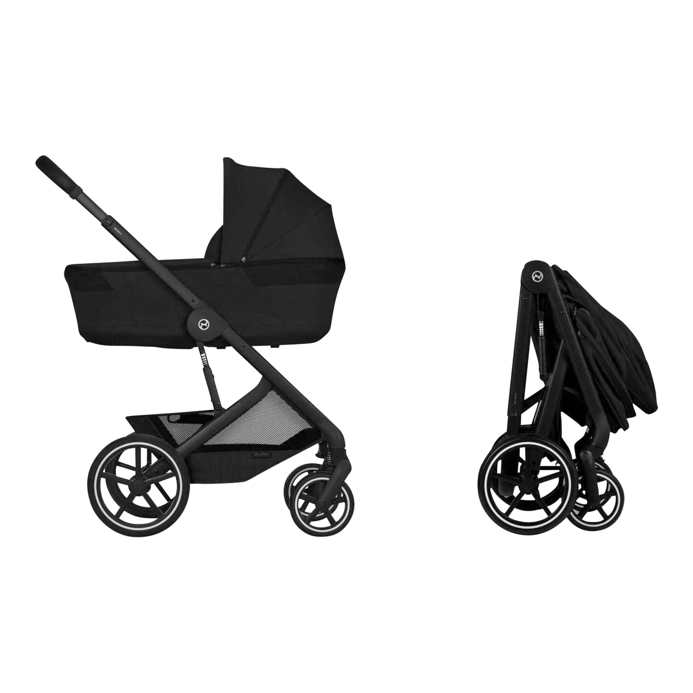 Cybex Gold Kombikinderwagen BALIOS S LUX inkl. faltbarer Wanne schwarz Unkategorisiert online kaufen