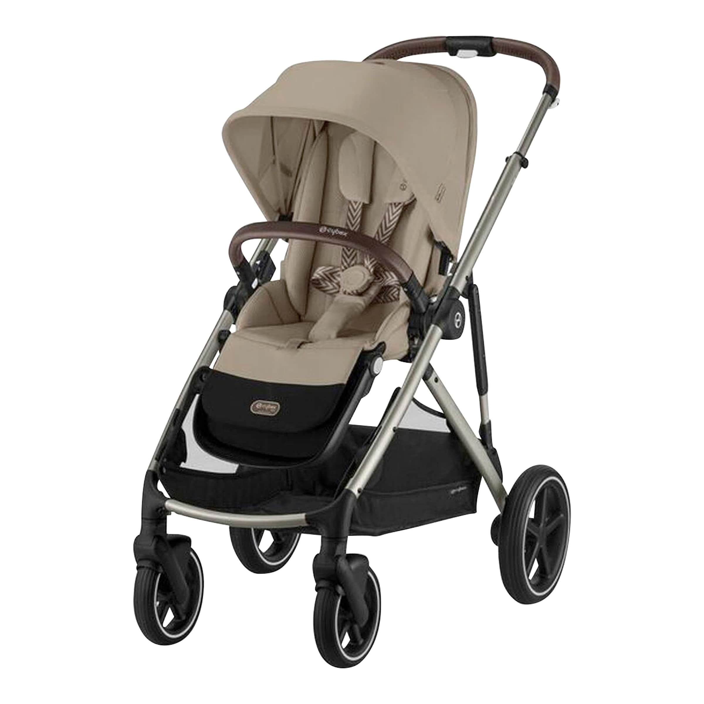 Cybex Gold Zwillings- und Kinderwagen Geschwisterwagen Gazelle S beige online kaufen