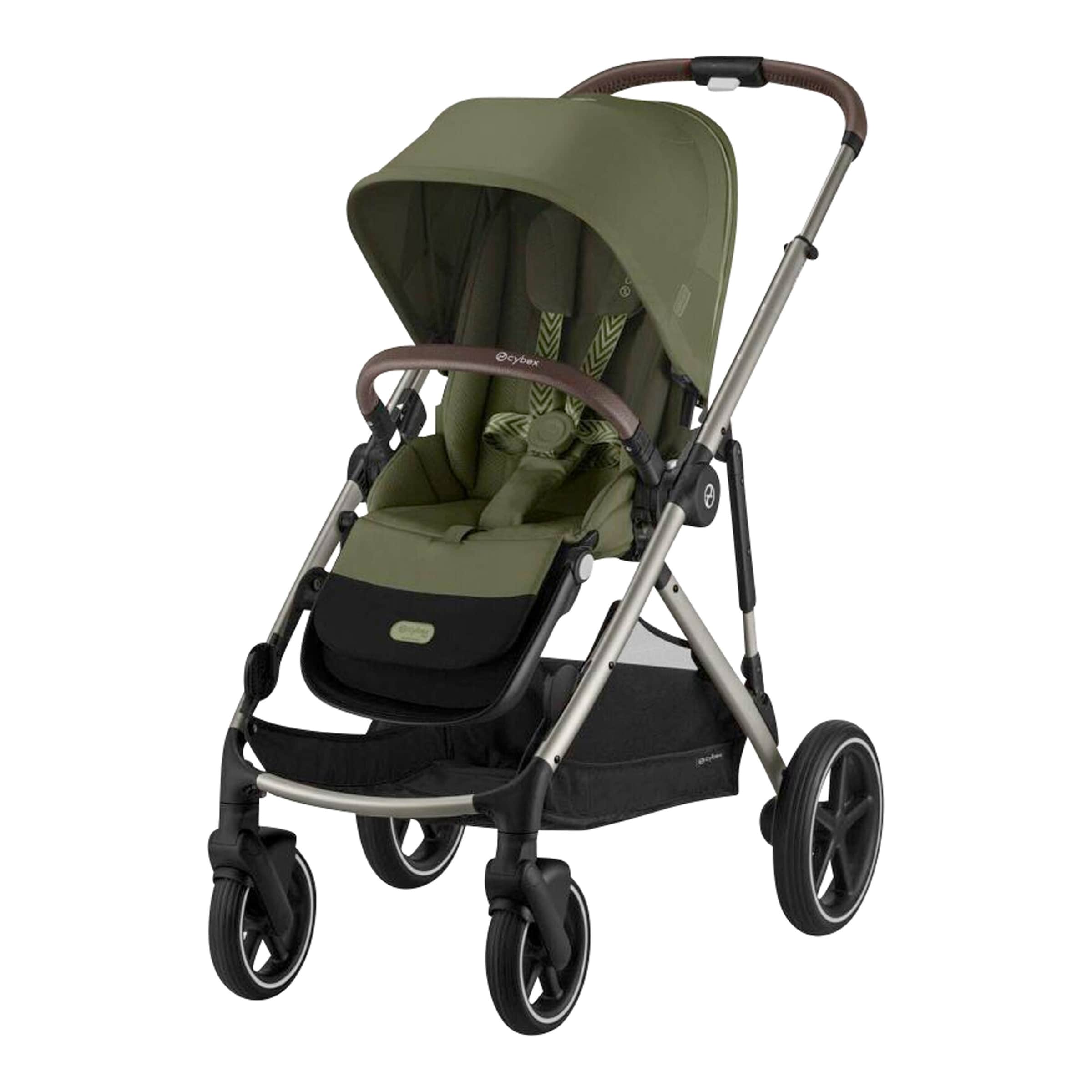 Cybex Gold Zwillings- und Kinderwagen Geschwisterwagen Gazelle S gruen online kaufen