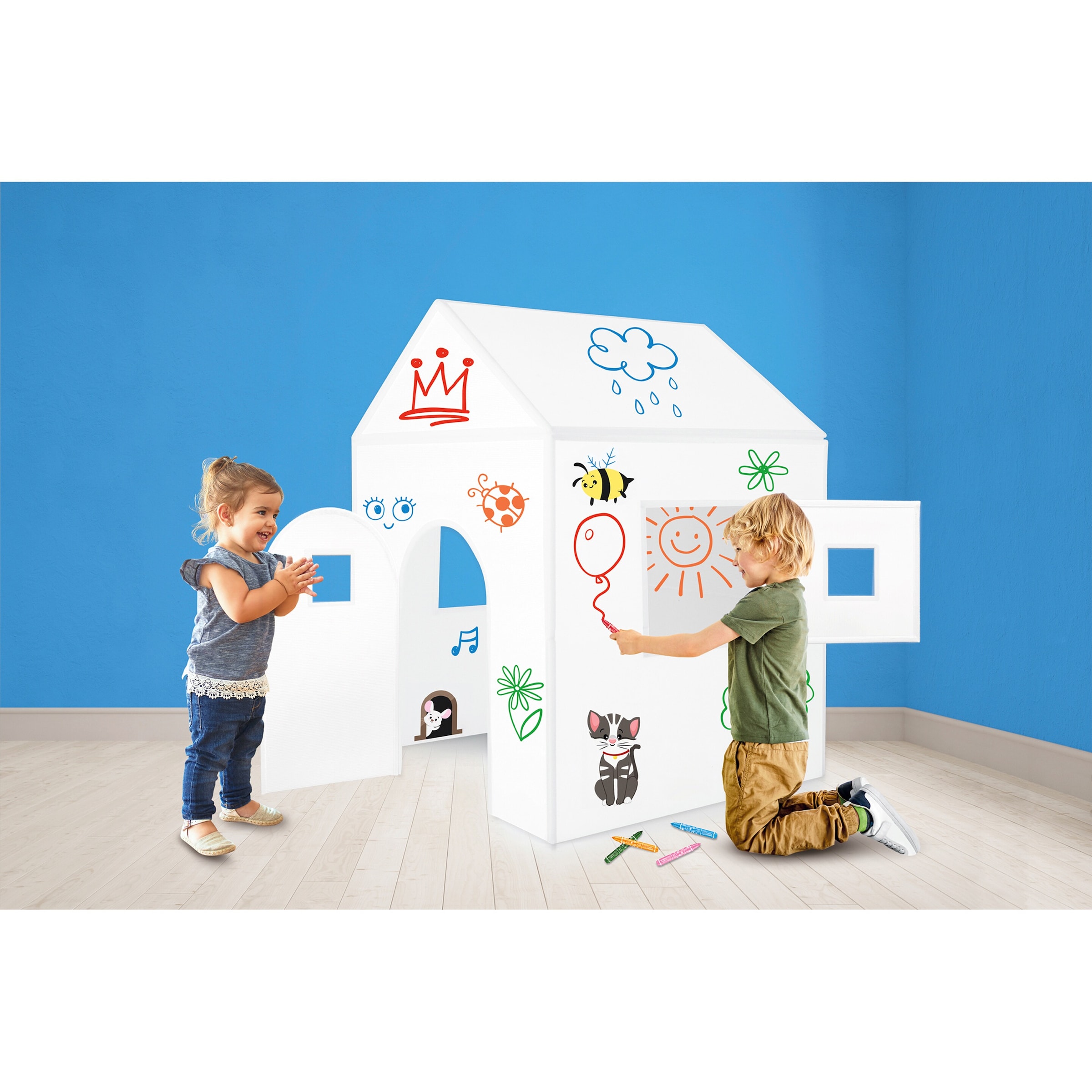 Eduplay Spielhaus-Bausatz 3er Set Unkategorisiert Produktbild Eduplay Spielhaus-Bausatz 3er Set Unkategorisiert Produktbild