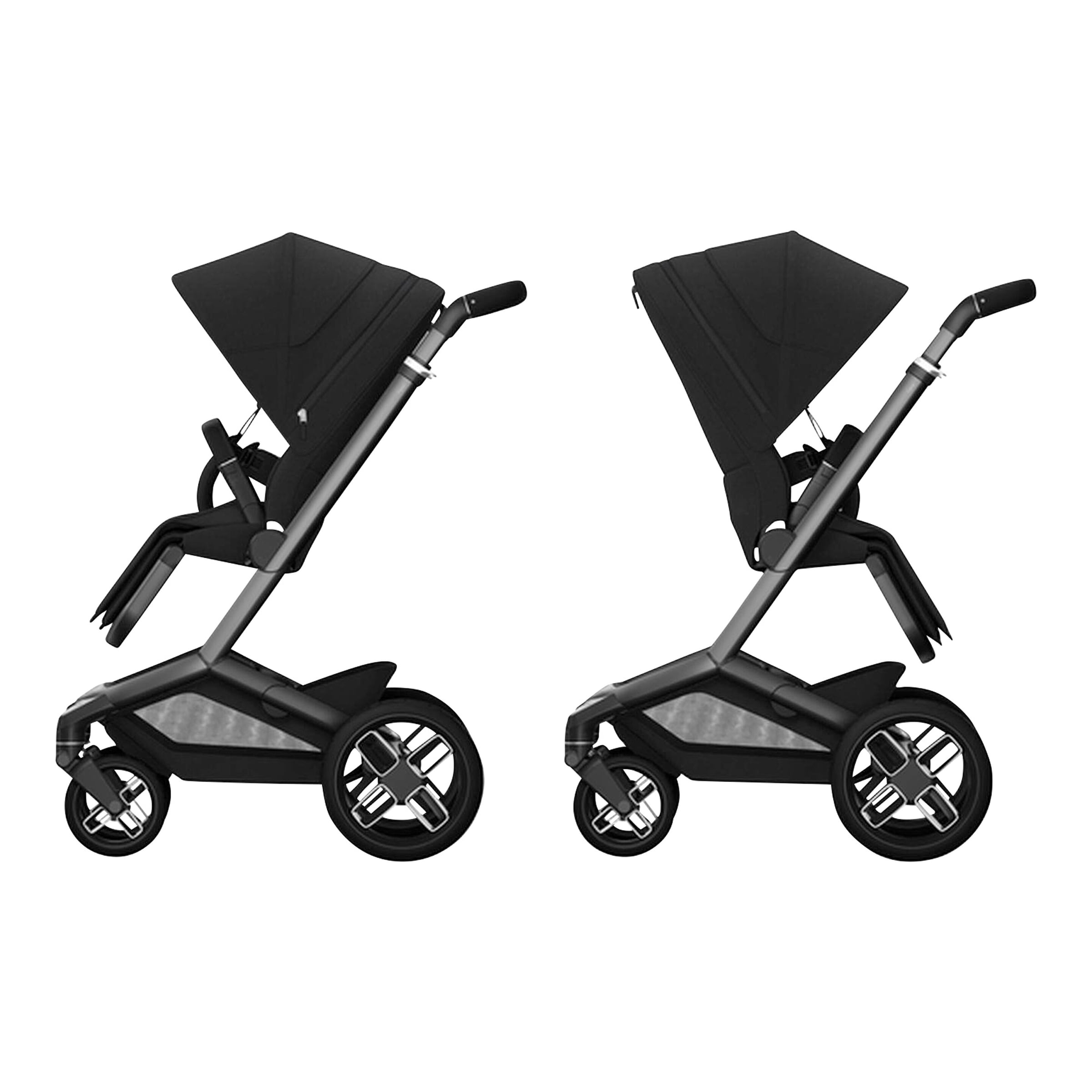 Maxi-Cosi Premium Kinderwagen Fame schwarz Produktbild Gartenhaus