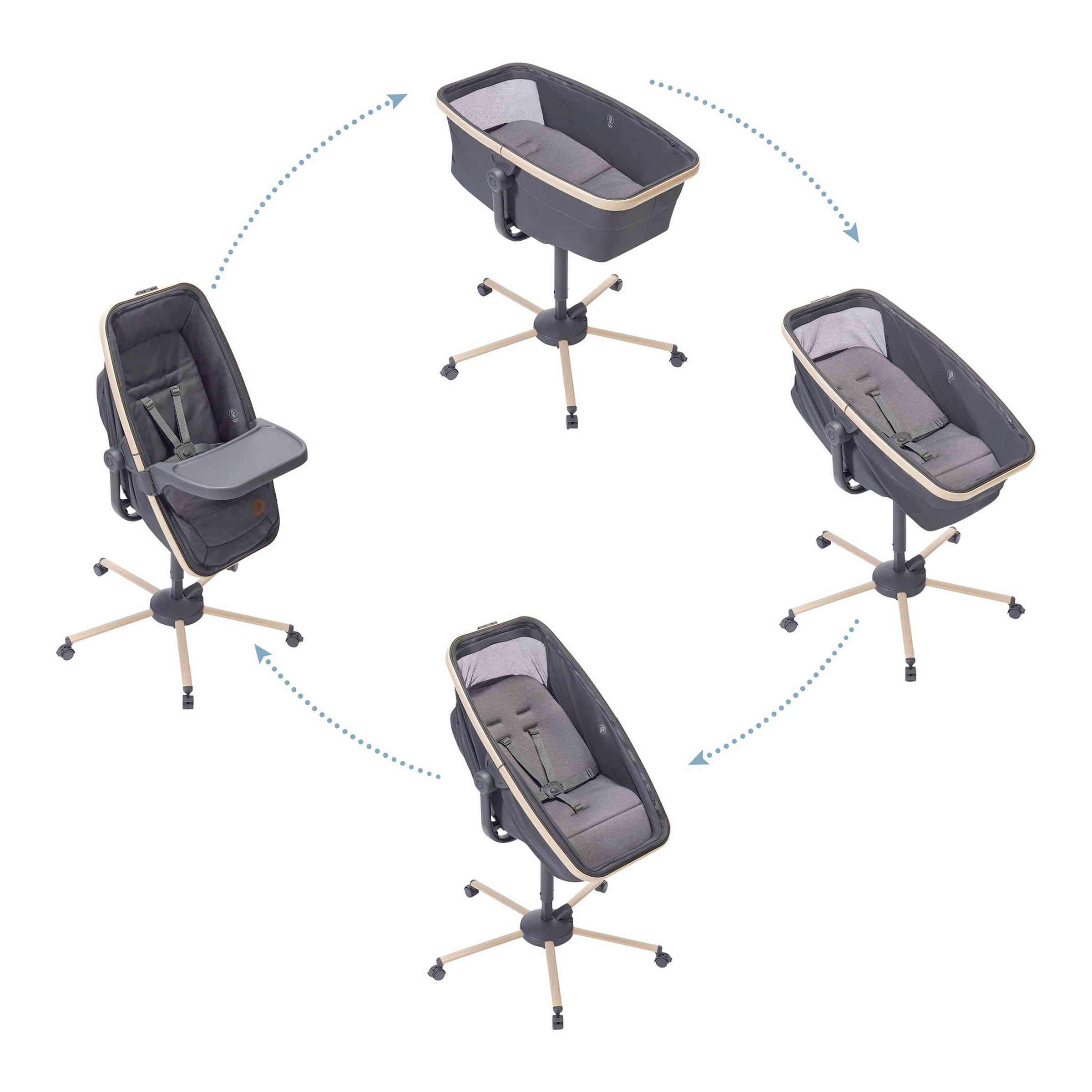 Maxi-Cosi Stubenwagen, Hochstuhl und Liegesessel Alba online kaufen Maxi-Cosi Stubenwagen, Hochstuhl und Liegesessel Alba online kaufen