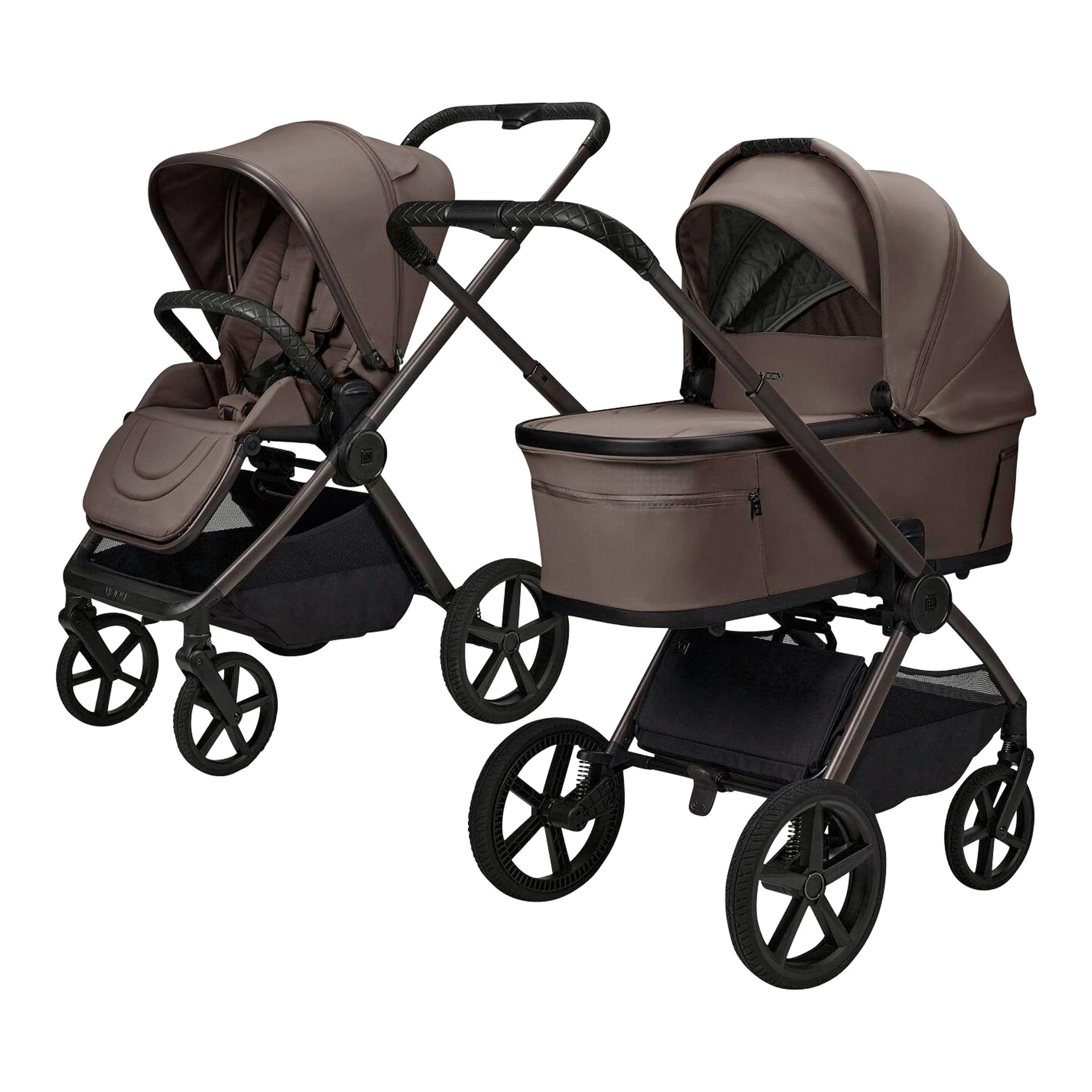 Moon Diamond Kombikinderwagen GIO FOLD Trio-Set inkl. Babyschale Cosmo 2.0 grau online kaufen