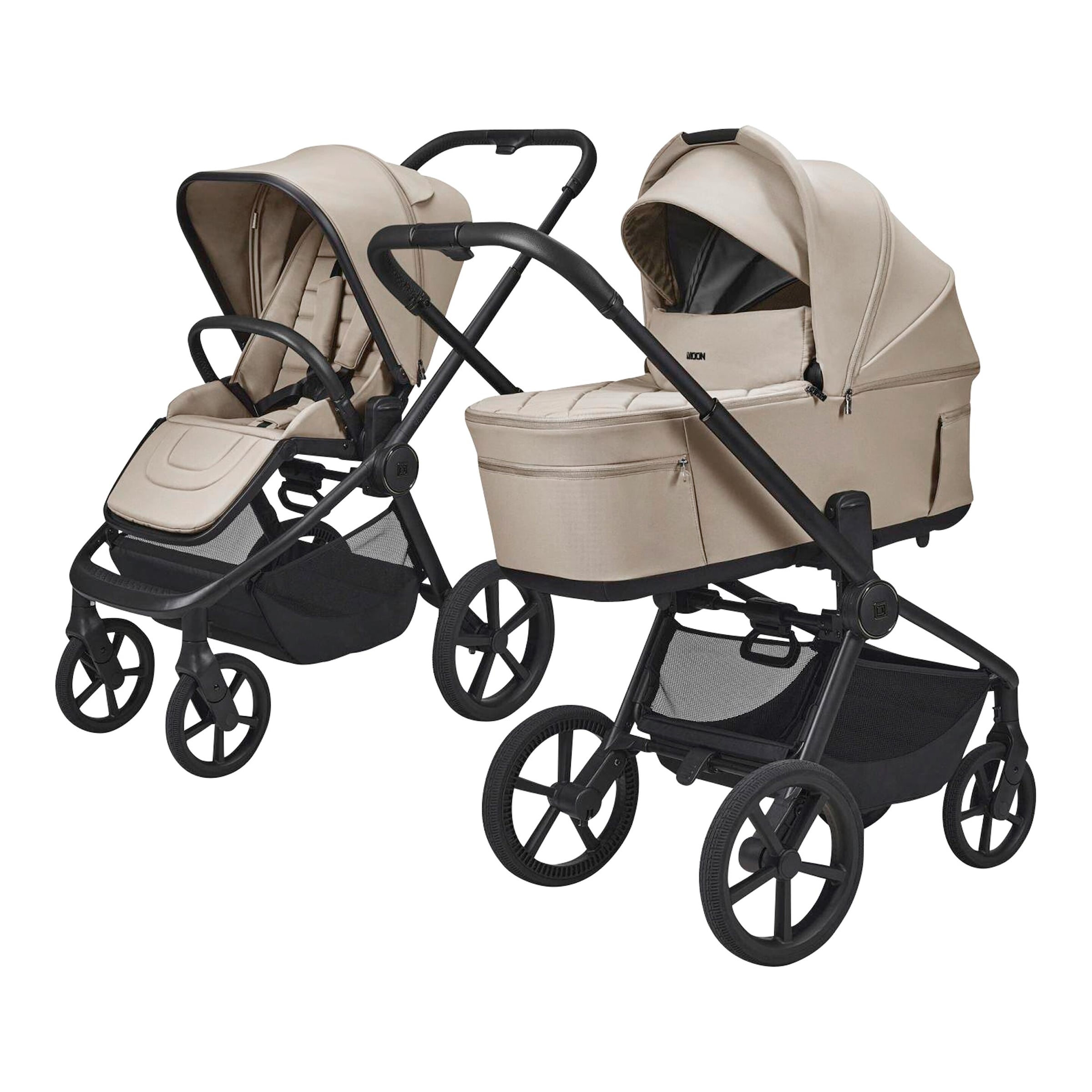 Moon Diamond Kombikinderwagen Resea FOLD Trio-Set inkl. Babyschale Cosmo 2.0 beige online kaufen