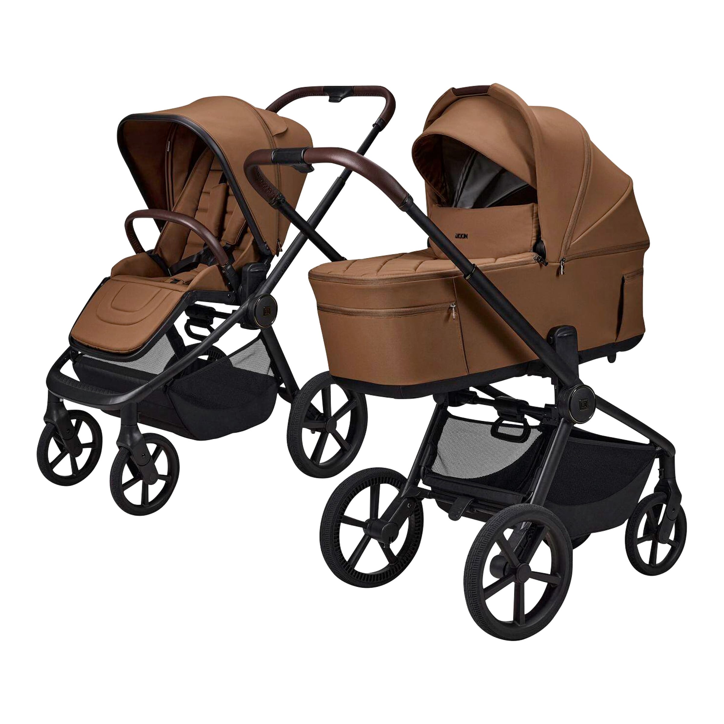 Moon Diamond Kombikinderwagen Resea FOLD Trio-Set inkl. Babyschale Cosmo 2.0 braun Unkategorisiert Produktbild