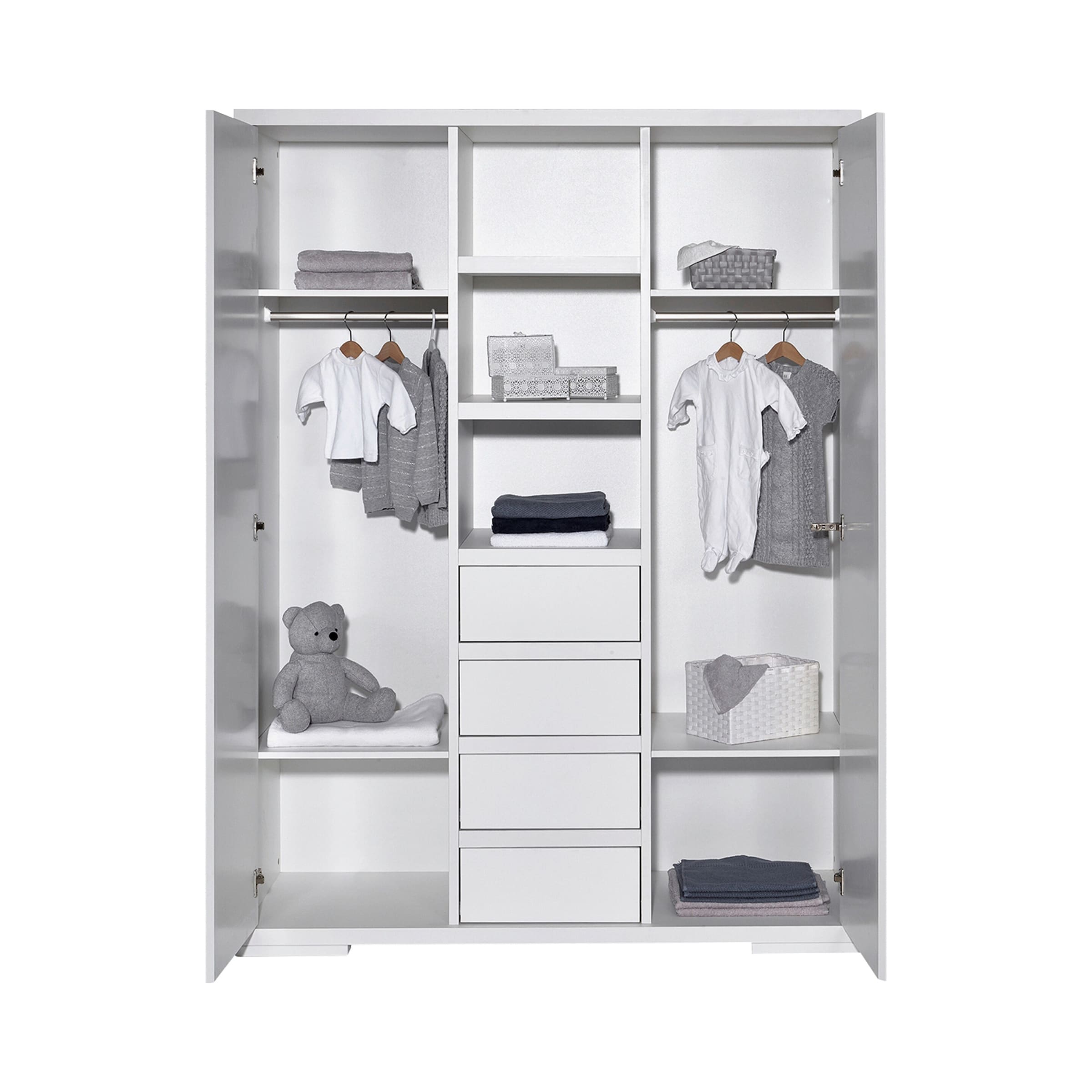 90% Rabatt! Schardt Kleiderschrank Maxx White 2-türig online kaufen