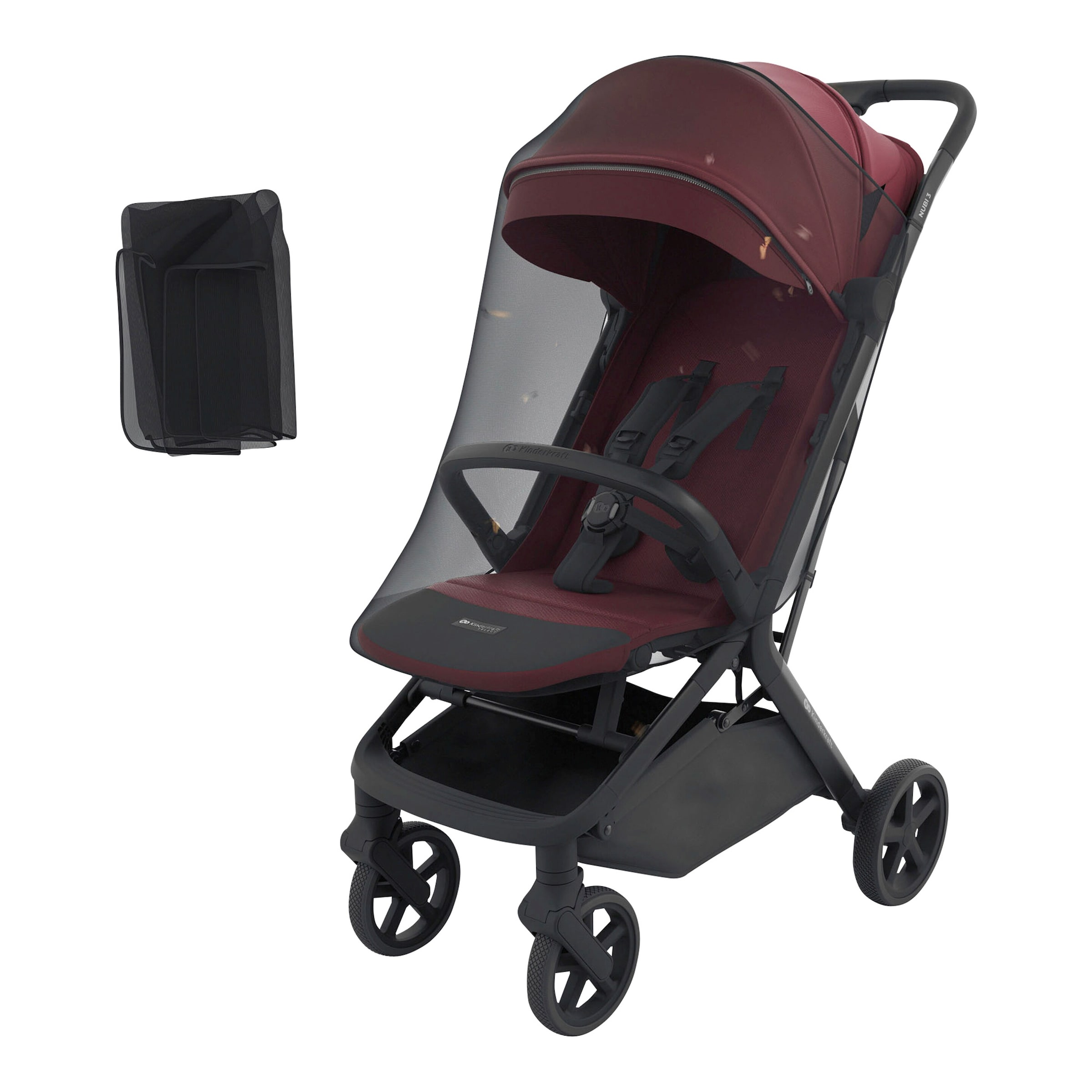 Kinderkraft Buggy NUBI 3 dunkelrot online kaufen Kinderkraft Buggy NUBI 3 dunkelrot online kaufen