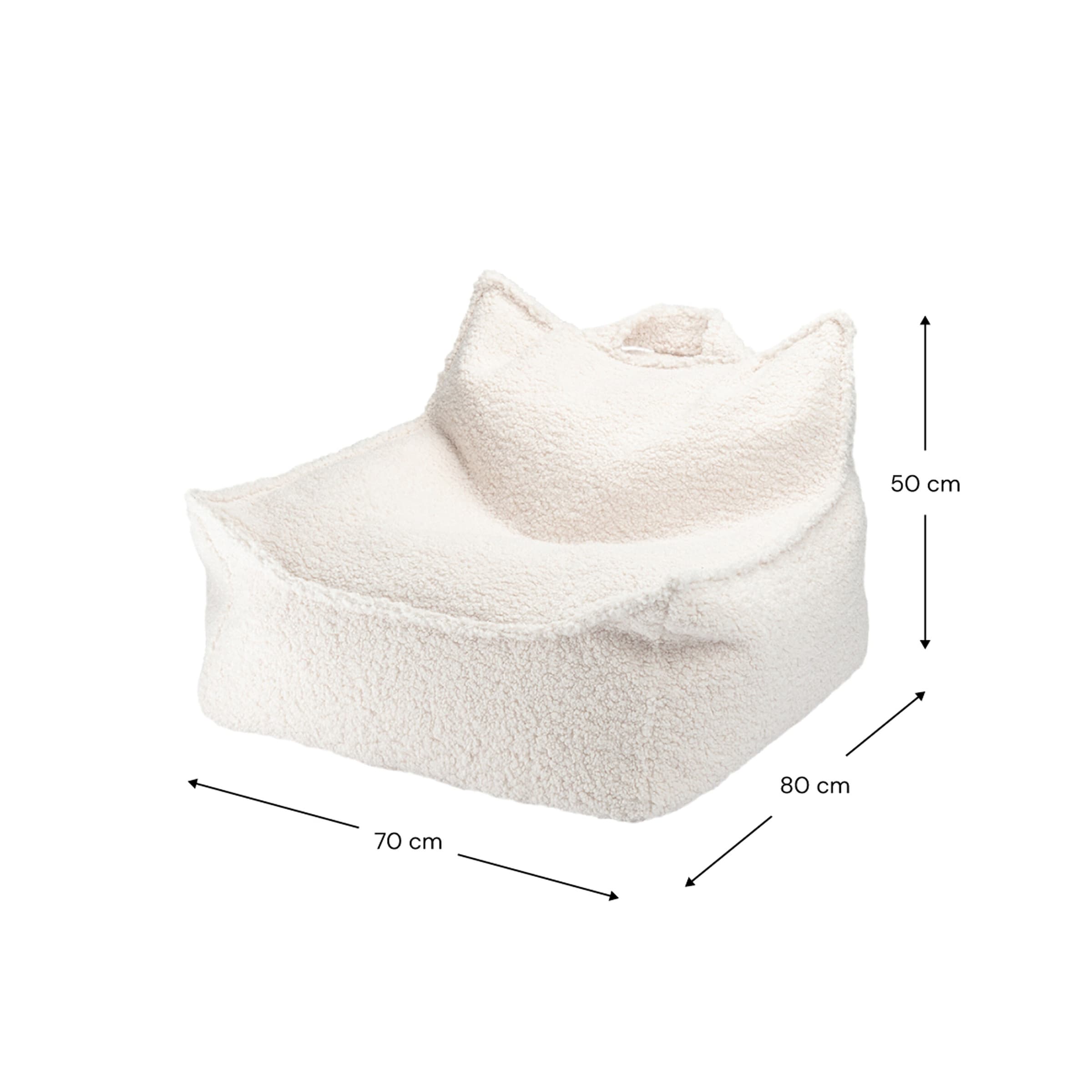 22% Rabatt! Wigiwama Sitzsack Teddystoff online kaufen