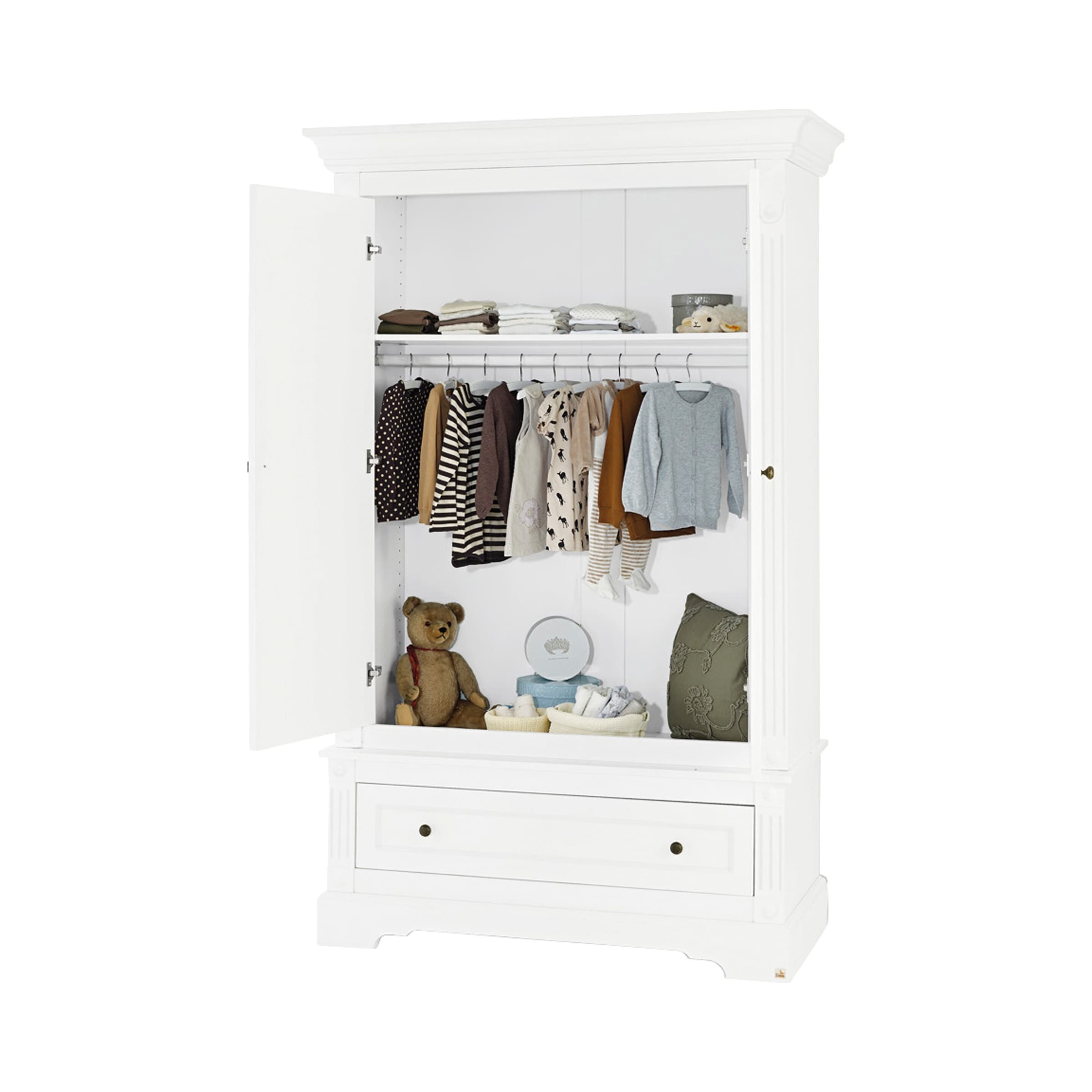 Pinolino Kleiderschrank Emilia 2-türig Produktbild Pinolino Kleiderschrank Emilia 2-türig Produktbild