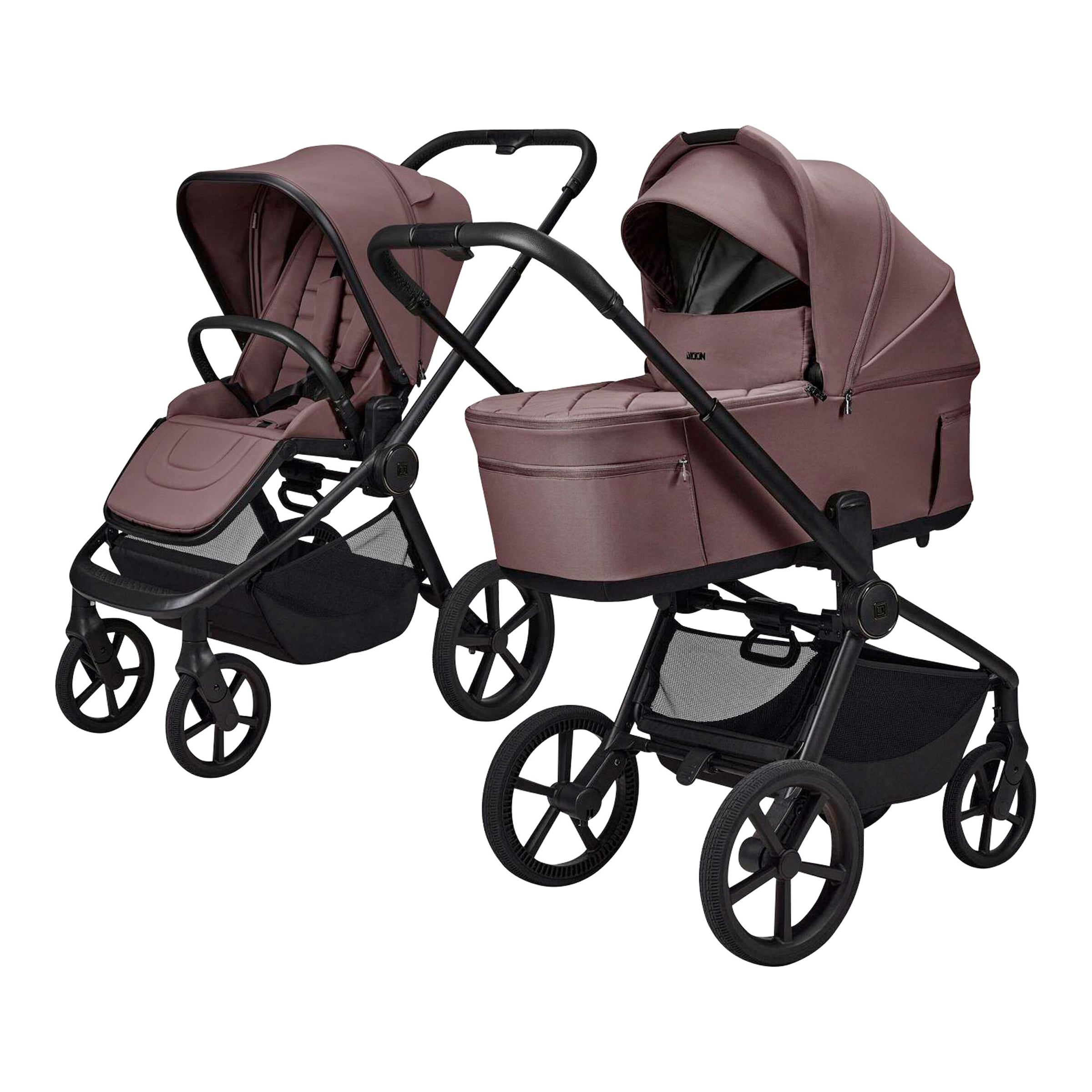 Moon Diamond Kombikinderwagen Resea FOLD Trio-Set inkl. Babyschale Cosmo 2.0 braun online kaufen