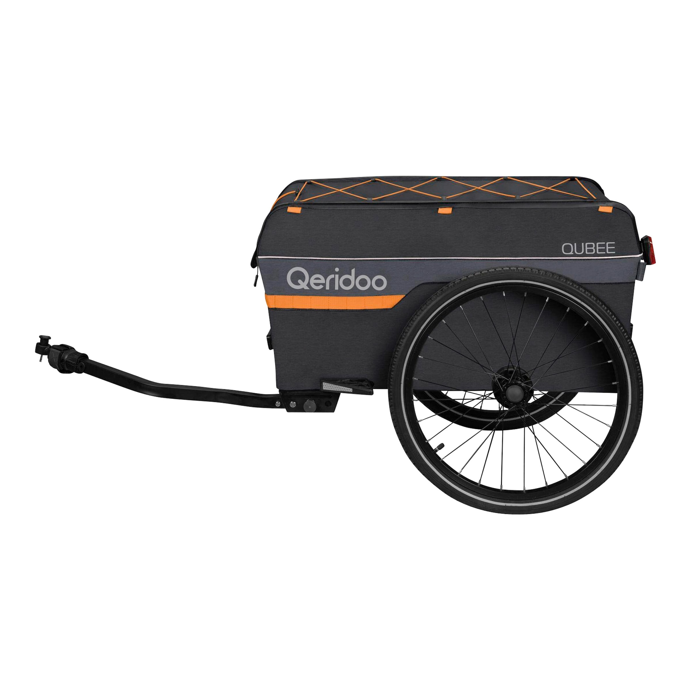 Qeridoo Fahrradanhänger Qubee Grey online kaufen Qeridoo Fahrradanhänger Qubee Grey online kaufen