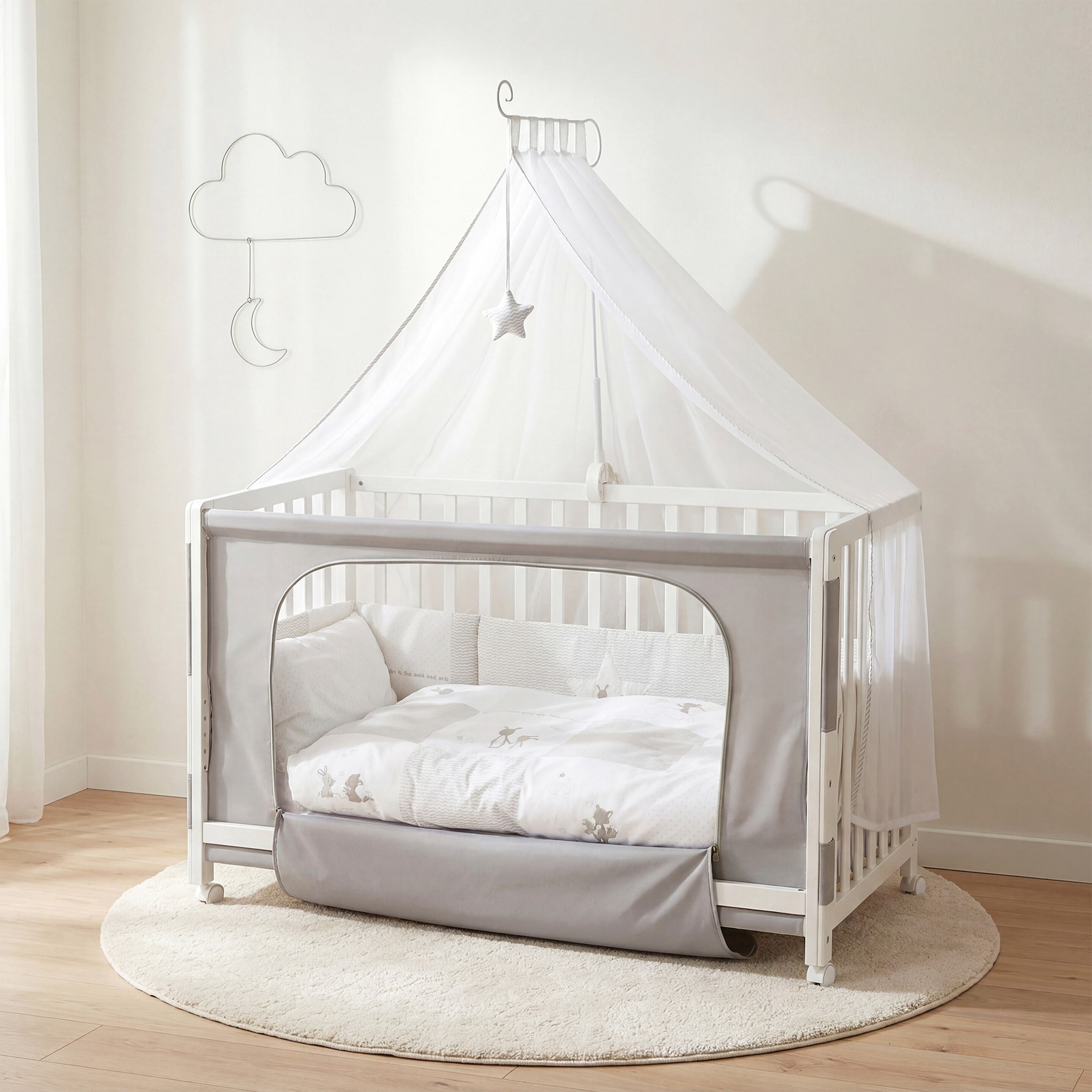 Roba Babybett Fox & Bunny 60x120 cm Unkategorisiert online kaufen