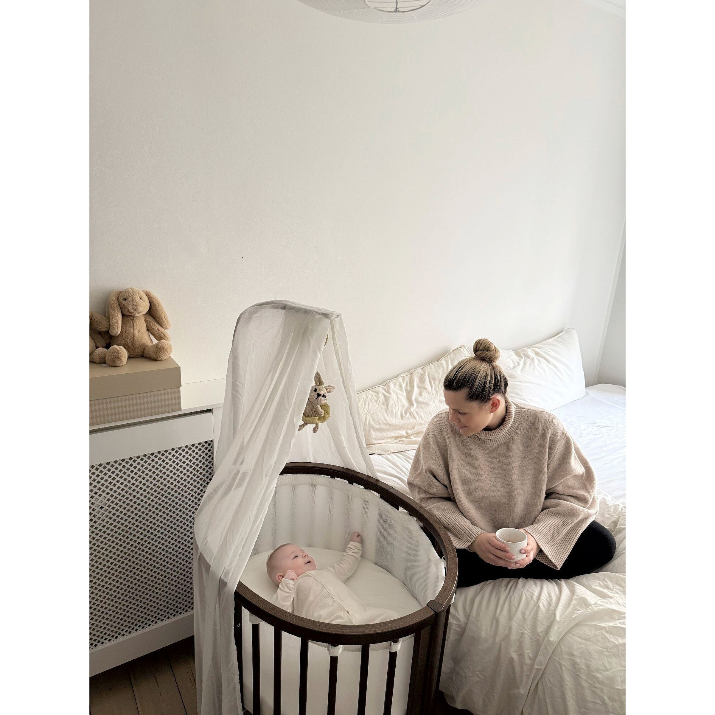 Stokke® Sleepi™ Bundle Sleepi Mini inkl. Umbausatz, 2 Matratzen und Spannbettücher, Himmelstange und Himmel Unkategorisiert online kaufen