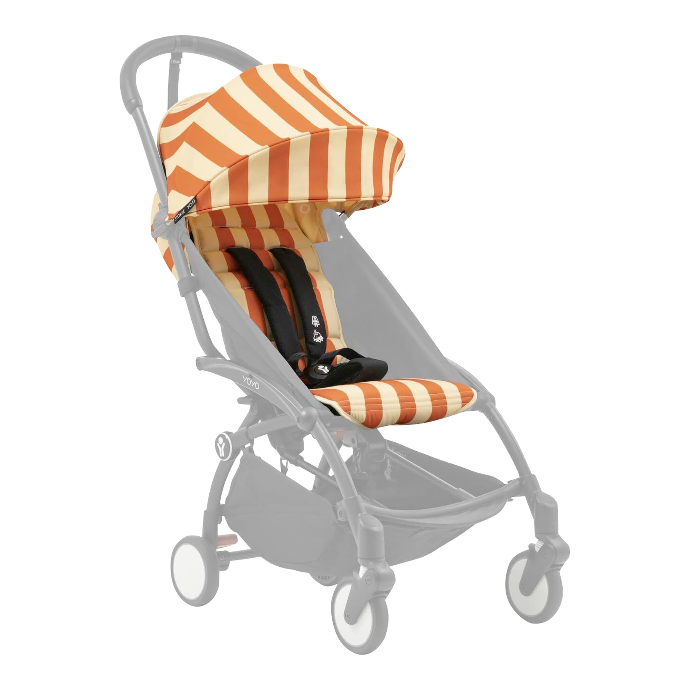 Stokke® yoyo3 Buggy inkl. Sommerset orange | weiss online kaufen
