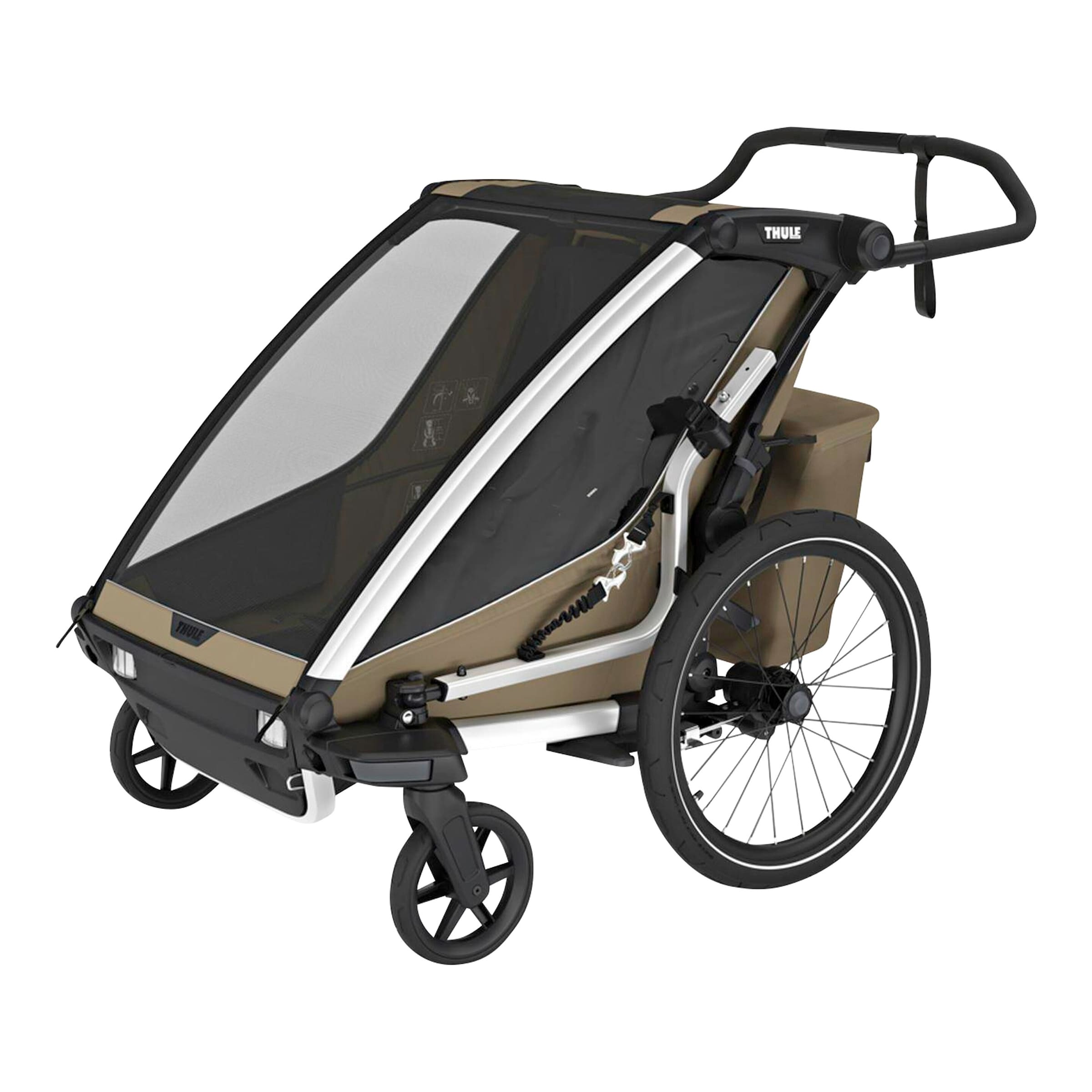 Thule Fahrradanhänger Chariot Cross 2 Double (2024) online kaufen