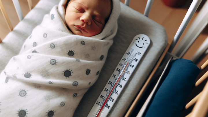 Die optimale Temperatur für Babys: Wie erkennt man, ob das Baby nachts friert?