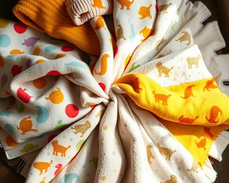 Kreative Babydecken Designs