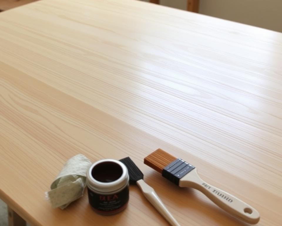 Wickeltisch Oberflächenbehandlung