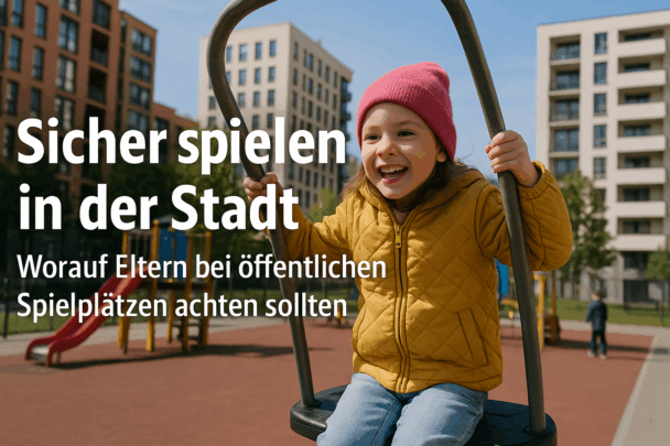 Sicher spielen in der Stadt: Worauf Eltern bei öffentlichen Spielplätzen achten sollten