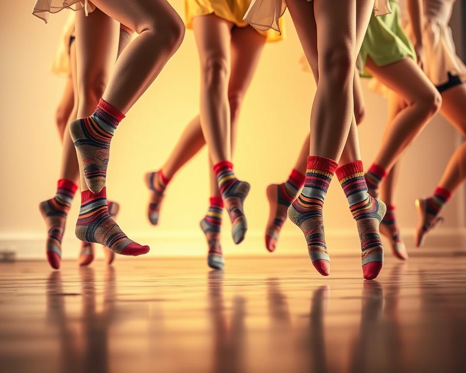 Tanzsocken für Kinder Tanzperformance