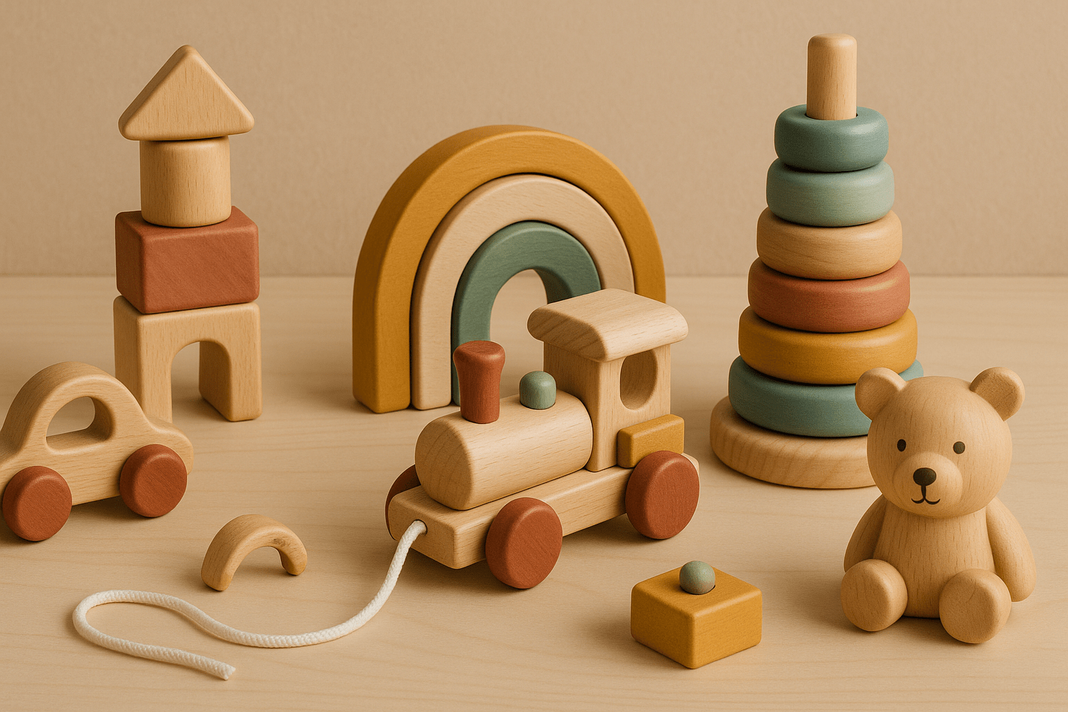 Holzspielzeug: Die Zukunft der nachhaltigen Geschenke für Kinder