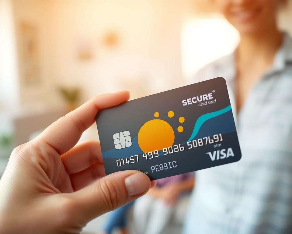 Sicherheit Kinderkreditkarte