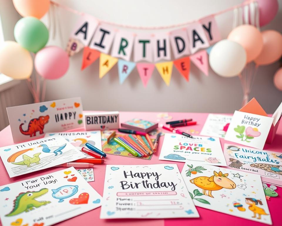 Kindergeburtstag Einladungskarten Motive