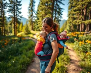 wandern mit baby