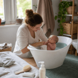 Baby baden im ersten Lebensjahr: Badeplatz, Ablauf und Pflege danach – Ratgeber zu Babybad im ersten Lebensjahr sicher vorbereiten und mit Wickeln und Pflege verbinden