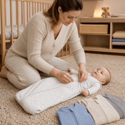 Babyschlafsack im ersten Lebensjahr richtig auswählen