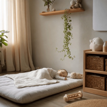 Bodennah schlafen im Babyzimmer: Sicherheit, Raumgestaltung und Alltag