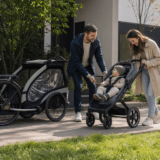 Fahrradanhänger und Buggy-Funktion: sichere Übergänge im Babyalltag – Ratgeber zu Wechsel zwischen Fahrradanhänger und Buggy im Alltag mit Baby ab Sitzalter
