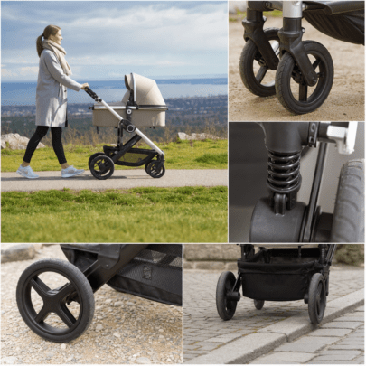 Kinderwagen-Fahrwerk: Räder, Federung und Wendigkeit passend zum Alltag wählen