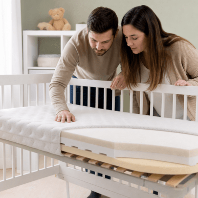 Matratze fürs Babybett: worauf es im ersten Lebensjahr ankommt
