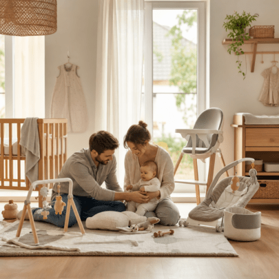 Mitwachsende Babyausstattung: Was im ersten Jahr alltagstauglich ist