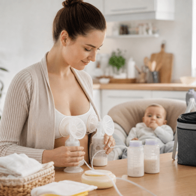Muttermilch abpumpen im ersten Babyjahr: Rhythmus, Hygiene und Aufbewahrung