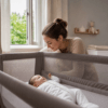 Netzseiten am Babyschlafplatz: worauf Eltern im ersten Lebenshalbjahr achten – Ratgeber zu Babyschlafplatz mit Netzseiten im ersten Lebenshalbjahr: Luftaustausch, Sichtkontakt und Pflege